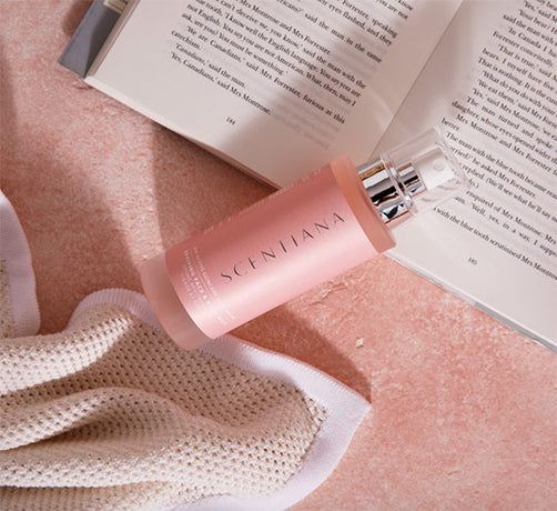 Rose Mist On A Book Page